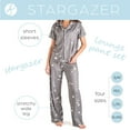 thumbnail image 2 of Hello Mello Signature Lounge Top and Pants, 2-Piece Pajama Set Stargazer, Medium/Large (Women's), 2 of 9