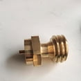 thumbnail image 4 of Adaptador de recarga de propano para tanques de 1 lb: convertidor de latón POL a QCC1 para cilindros de acero., 4 of 6