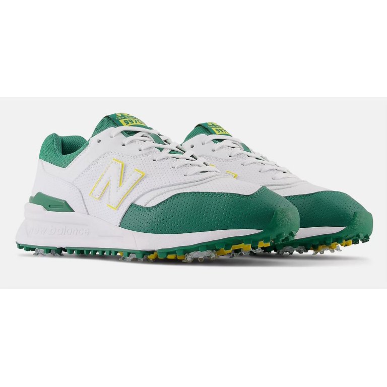 New Balance Golf 997 Shoes White/Green Size 10 Medium - Walmart.com