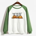 thumbnail image 3 of HOOJT Halloween Sweatshirts for Women Oversized Loose Long Sleeve Shirts Fall Round-Neck Blouses Cute Funny Printed Sweaters Crewneck Pullover Top Halloween Costumes, 3 of 8