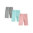 thumbnail image 1 of ESHOO 3 Packs Little Girls Summer Solid Leggings Capris Modal 1/2 Pants, Toddler Sports Dance Shorts Half Legggings 3-10 Years, 1 of 7