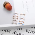 thumbnail image 2 of 16G Eyebrow Lip Belly Button Rings Rook Earrings Daith Helix Piercings Barbell Body Jewelry, 2 of 7