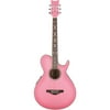 Daisy Rock Guitars Wildwood Artist Acoustic-Electric (Pink Burst)