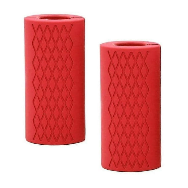 Bar Gripsthick Bar Grips For Wlifting Dumb S Stress Relieve Grip Hand Protector(2pcs)