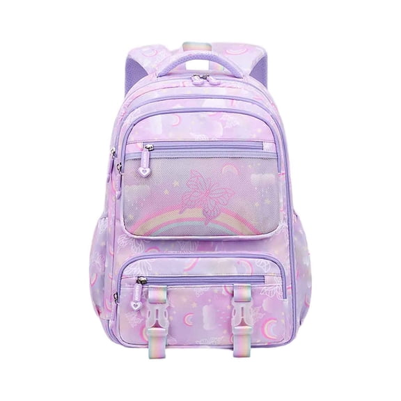 Classic Backpack for School Travel College, Durable Water Resistant Bookbag for Middle Elementary School Bag