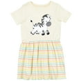 thumbnail image 3 of Inktastic Zebra Girls Toddler Dress, 3 of 5