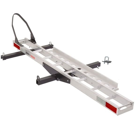 Black Widow Aluminum Dirt Bike Carrier with Wheel Chock - 400 lb. Capacity