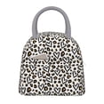 thumbnail image 1 of Fotbe Heart Leopard Bolsa de Almuerzo con Estampado, Lonchera Aislada, Contenedor de Comida Reutilizable Tipo Cooler a Prueba de Fugas, 1 of 6