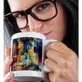 thumbnail image 2 of 3drose, Delaunay Abstract Cubism Painting of 1912, 11oz Mug, 2 of 6