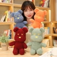 thumbnail image 1 of 23cm Kawaii Violent Bear Plush Doll Toy Cute Super Soft cozy stuffed animal room decor Birthday Christmas Gifts for Kids Baby zhangyuxiang LED, 1 of 2