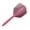Pink, variant on YIFAEUX Integrated Dart Shaft And Flight Professional Drop Resistant 2BA Threaded Transparent Standard Dart Tail Dart Replacement Accessories