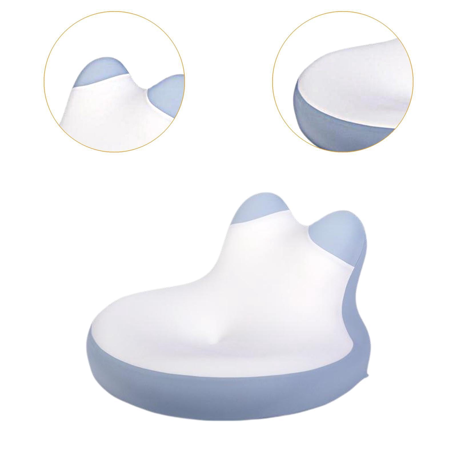 Reading Pillow Wedge Memory Foam Bed Support Cushion Ergonomic Design for Comfortable Bedroom Use