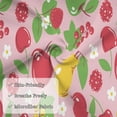 thumbnail image 3 of Queen Size Pillows Cases Standard Size 20x26 In - Cute Berry Flower Fruit Soft Comfort Envelope Closure Pillowcases Standard, 3 of 5