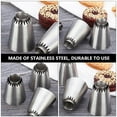 2pcs Cake Tips Set Cream Decoration Icing Piping Pastry Nozzles Cupcake
