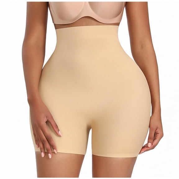 WMTBSRSW Women Tummy Control Shapewear Shorts High Waisted Body Shaper Seamless Undewear Shorts Butt Lifting Thigh Slimmer Boy Leg Shorts