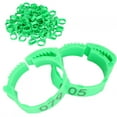 thumbnail image 3 of Poultry Foot Ring, Red Chicken Duck Bird Foot Ring, 100pcs For Foot Ring Chicken Green, 3 of 8