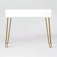 Hairpin Writing Desk with Storage Threshold™