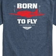 thumbnail image 3 of Top Gun: Maverick - Born To Fly - Men's Short Sleeve Graphic T-Shirt, 3 of 5