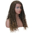 thumbnail image 3 of SEGO Goddess Curly Braids Faux Locs Crochet Twisted Braided Wig Synthetic Hair Twist Dreads Braid Wig for Women With Baby Hair C Part Hairline, 3 of 8