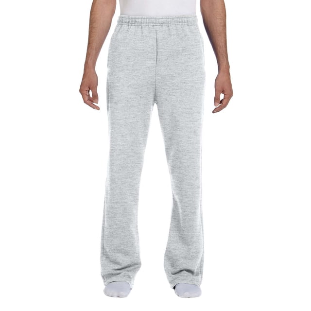 Jerzees Pantalon de Survêtement en Molleton à Fond Ouvert pour Adulte 8 oz - 974MP