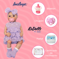 thumbnail image 4 of Muñeca Bebé Reborn Violeta - Colección REDOLL de 55 cm, 4 of 4