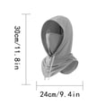 thumbnail image 2 of Wowcloth Outdoor Sun Protection Hood, Full Face Coverage with Detachable Mask, Lightweight Ice Silk for Summer Sports and Daily Use, 2 of 7