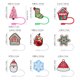 thumbnail image 5 of GOOHOCHY 9 piezas de puntas de silicona para pajitas, cubiertas para pajitas navideñas, protectores para pajitas navideñas, tapas para pajitas con temática navideña, 5 of 8