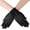 Black, variant on Summer Women Sun UV Protection Lace Gloves Ladies Short Driving Gloves Touch Screen