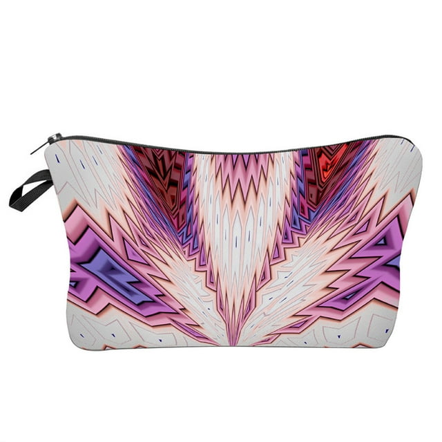 Trousse de Maquillage Femme Créative Mode multi-Usage Trousse de Toilette Pochette