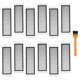 thumbnail image 1 of StylishClean Paquete de 12 filtros de repuesto compatibles para Roborock S6 MaxV S6 S6 Pure S5 S5 Max S4 Max S4 E5 E4 E20 E25 E35 aptos para aspiradoras robot Xiaomi Mijia, 1 of 5