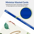 thumbnail image 4 of Avery Printable Cards with Rounded Corners, 4" x 6", Matte White, 50ct, 4 of 8