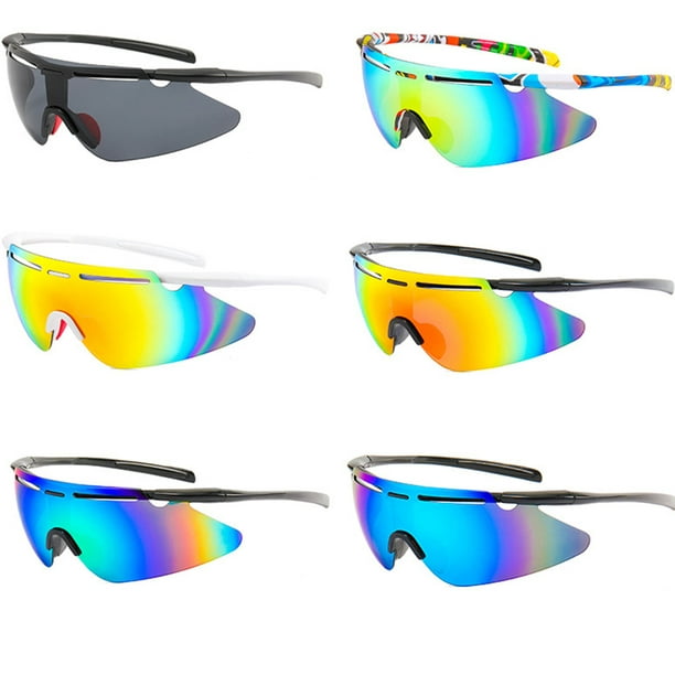 Leadingstar Men Women Sunglasses Outdoor Sports Riding Wind Proof Glasses  Fishing Sunglasses 