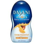 Dasani Drops Orange Passion Fruit Flavor Enhancer, 1.9 Fl. Oz.