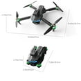 thumbnail image 3 of karymi Brushless Motor Drones with 2 Cameras Wind Resistance Headless Mode Gesture Control FPV Drone with Cool LED Light for Adults RC Drone for Beginners Quadcopter, 3 of 9