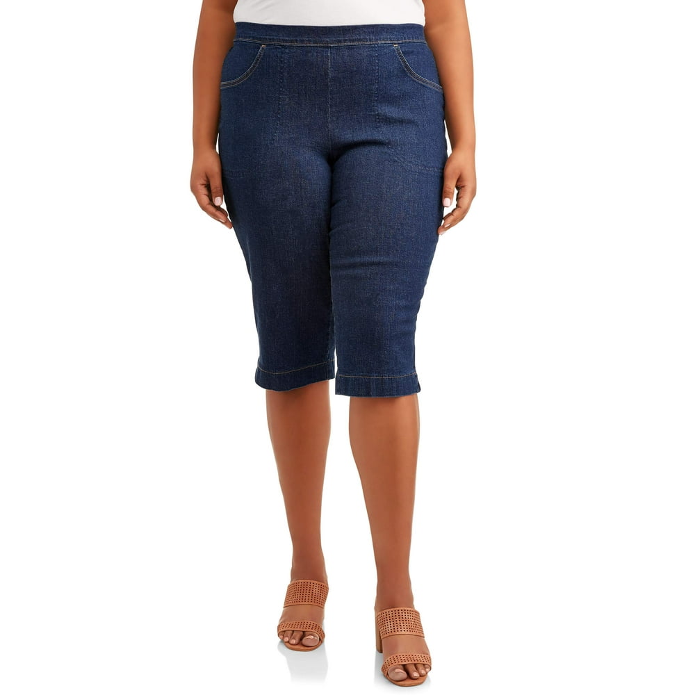 plus size capri pants