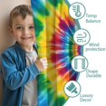 thumbnail image 3 of Blackout Kids Curtains,Colorful Tie Dye Mandala Pattern Childrens Insulated Curtains Set Of 2,Bedroom Essentials,Toddler Room Decor 42"x54", 3 of 5