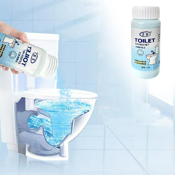 Dvkptbk Drain Clog Remover Tuyau Drague Déodorant pour Tuyau Drague dans la Cuisine Salle de Bain Etc Toilette Agent d'Oxygène Actif (110g) Cleaning Supplies sur l'Autorisation
