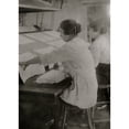 thumbnail image 2 of Girls working at mangle in Bonanno Laundry Poster Print (24 x 36), 2 of 4