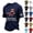 #01 Navy, variant on Men's 250th Anniversary T-Shirts 1776-2026 American Flag Print Patriotic 4th of July Memorial Day Breathable Casual Daily Tees , #01 Coffee, XXL