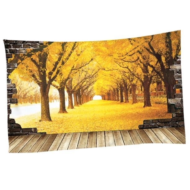 Decoración de Tapicería de Colgar en Pared en un Bosque de Tapicería de Poliéster - METRO, tal se describe Sunnimix sala de los tapices