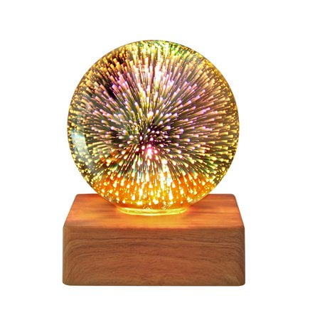 

SYSSL 3D Firework Decoration Lights Bedside Lamp Valentine s Day Gifts Table Lamps ABS+Plastic+Electronic Components Night