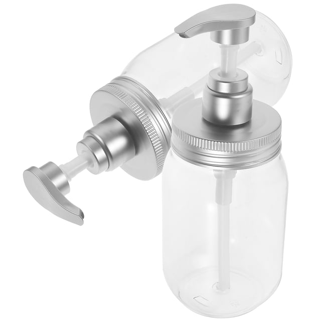 FELTECHELECTR 2Ud Reutilizables Con Para Shampoo Loción Y Gel Con Transparente