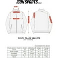thumbnail image 2 of Icon Sports Youth Replacement For Manchester City Jacket Zipper Soccer Jacket Game - YS, 2 of 2