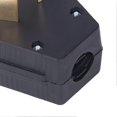 thumbnail image 1 of 3-pin straight industrial male connector, brass contacts, US standard 50A, 125V/250V, 1 of 1