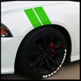 thumbnail image 1 of Sticker Connection | Fender Stripes Hash Marks - Lime Green Vinyl Decal Universal for Car Truck Sticker Racing Stripe (Lime Green), 1 of 4