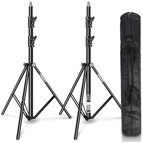 EMART Heavy Duty Light Stand 8.5ft, Photo Video Studio Tripod with Carrying Bag for Photography Lighting, Softbox, Flash
