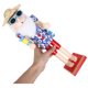 thumbnail image 4 of Figura de cascanueces de madera de estilo hawaiano. Estatua de cascanueces de madera. Decoración navideña hawaiana., 4 of 7