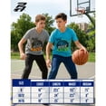 thumbnail image 7 of Pro Athlete Boys Tracksuit Set - 2 Piece Soft Fleece Zip Up Hoodie and Jogger Sweatpants For Boys, 7 of 7