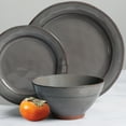 thumbnail image 2 of Gibson Elite 18 Piece Terranea Dinnerware Set - Gray, 2 of 3