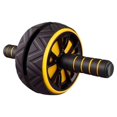 thumbnail image 2 of Abdominal Wheel Roller for Core Strength Training - 11.81 Inch Fitness Roller with Knee Pad - Plastic & Steel Abdominal Muscle Trainer for Home Gym Workouts Akmoler | Plastic, Yellow, 2 of 9